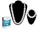 Teething Necklace and Bracelet - BPA-Free & FDA Approved Teether - Soothing Pain Relief for Baby (Pearl/White)