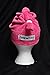 Turbie Twist Microfiber Super Absorbent Hair Towel (2 Pack) Pink-White