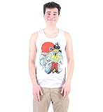 Big Trouble Little China Fu Manchu White Men's Tank Top
