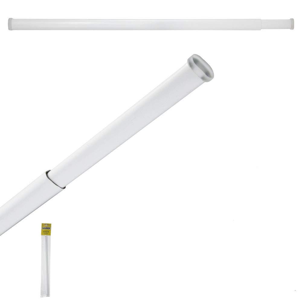 MAURER 5340004 Extendable Curtain Pole 85.5/150 cm Spring Adjustable Pressure (1 Piece)