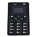 Mini Phone 4.5mm Ultra Thin Pocket Phone M5 (Black)