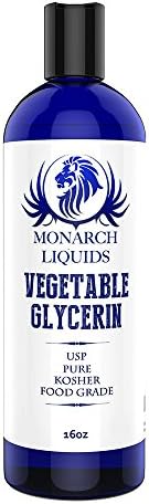 Monarch Liquids Vegetable Glycerine USP Food Grade Kosher 16 oz Glycerin