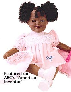 black talking doll