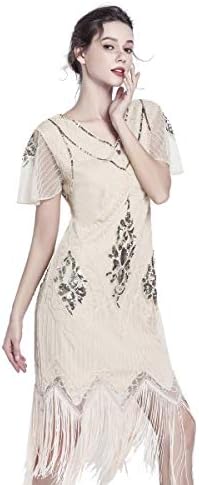 1920 Dresses for Women Gatsby Dresses for Women Sequin Flapper Dress 1920s Great Gatsby Themed Roaring 20s Dresses