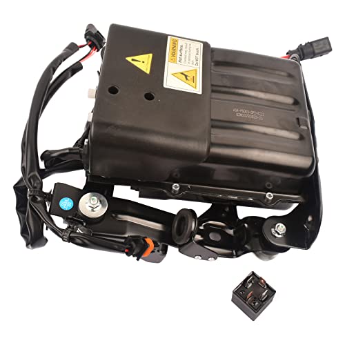 GESUPEI Air Suspension Compressor with Housing 97035815107 97035815111 Compatible with PORSCHE PANAMERA (970)