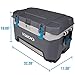 Igloo BMX 72 Quart Cooler with Cool Riser Technology, Fish Ruler, and Tie-Down Points – 18.70 Pounds – Carbonite Gray and Bluethumb 1
