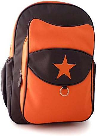 Milkdot Top Kat Backpack, Tangerine