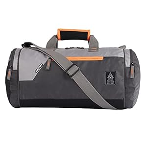 Gear polyester 74 Cms Duffle Bag(DUFCRSTNG0406_grey)