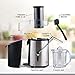 Chef's Star Juc700 Juicer Wide Mouth Fruit and Vegetable Juice Extractor, Stainless Steel