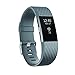 POY Replacement Bands Compatible for Fitbit Charge 2, Special Edition Adjustable Sport Wristbands, Small Gray