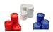 J&J's ToyScape Poker Chips (Pack of 300 - White, Red, Blue) Kid's Fun Play, Learning & Developments, Poker Game