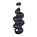 HiMei Hair 7A Brazilian Body Wave 3 Bundles Natural Black Brazilian Hair Bundles Virgin Human Hair Bundles Human Hair Weave (14 16 18inch)