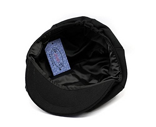 100% Wool Blank 8 Panel Newsboy Cap Hat