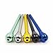 Nasal Vacuum Style, Sniffer Snorter Straw, Metal Tube, 5-pack Mixed Color