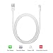 Cablex(TM)3PCS 10FT 8 Pin to USB Extra Long Ligtning Syncing and Charging Cable Cord Wire for iPhone 6/6s/6 plus/6s plus, 5c/5s/5/SE, iPad 4 Mini Air iPod Nano 7 iPod Touch 5