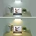 Firecore Sensor Closet Light, Portable Wireless Battery Operated LED Magnetic White Nightlight for Wall Lamp, Flashlight, Reading Light, Emergency Light, White 2-Packs (Battery Included)