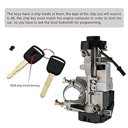 Ignition Switch Lock Cylinder Assembly Fits for