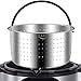 The Original - Steamer Basket Insert, Stainless Steel - for 6 qt and 8 Quart Instant Pot, Pressure Cooker - Strainer for Pasta, Rice Tamales, Fish, Veggies, Eggs