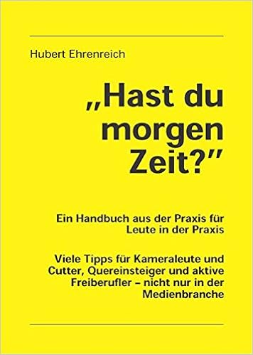 Hast Du Morgen Zeit Amazon Co Uk Hubert Ehrenreich Andreas A