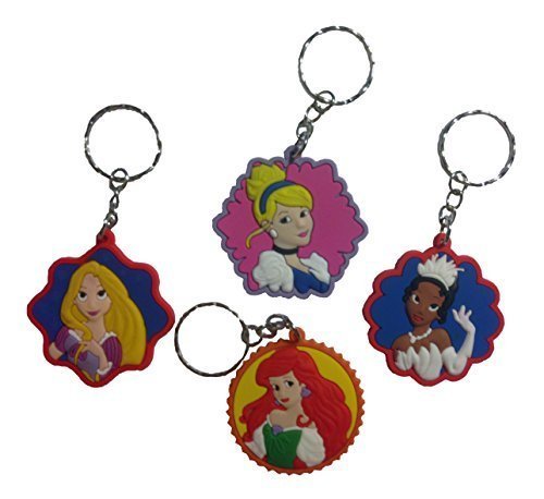 Disney Princess Keychains 4 Pcs Set #1