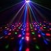 DJ Lights, OPPSK 48W RGBW Stage Light with Strobe Effect Black Lights Sound Activated by Remote and DMX Control for Church Club Show Wedding Birthday Stage Lighting