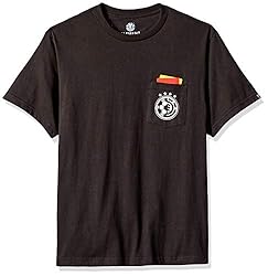 Element Men's Art T-Shirts Solid Colors, REF Pocket
