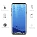 LK [3 PACK] for Samsung Galaxy S8 Screen Protector (Case Friendly), [Full Coverage] PET Soft Flexible TPU film with Lifetime Replacement Warranty-Clear