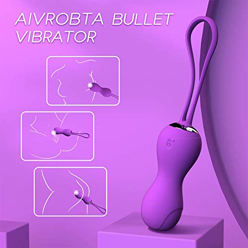 Liebeskugel Vibrationsei Bullet Vibratoren für sie Klitoris und G-Punkt Vibrator mit 10 Vibrationsmodi, Vibro-Ei mit kabellose Fernbedienung, Vibrationseier Erotik Sexspielzeug für Frauen und Paare