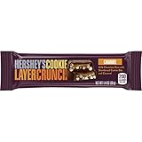 HERSHEY'S Cookie Layer Crunch Chocolate Candy Bar, Caramel (Pack of 20)