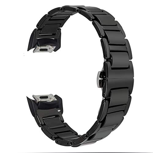 Gear s2 bands, trumirr full ceramic watch band stainles…