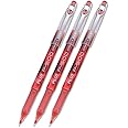 Pilot Precise P-500 Gel Rolling Ball Pen, Extra Fine Red Ink 3-PACK(38602)
