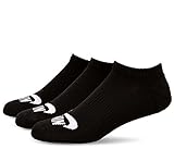 Nike Men's No Show Skateboarding Socks 3Pk-Black