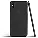 iPhone X Case, Thinnest Cover Premium Ultra Thin Light Slim Minimal Anti-Scratch Protective - for Apple iPhone X (2017) | totallee (Matte Black)