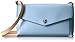 Anne Klein Sheryl Shoulder Bag, Ocean Blue-Dolphin/Natural