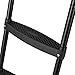 Gardenature Trampoline Ladder, 3-Steps with Horizontal Wide Steps,Universal Hook,Trampoline Stairs, Trampoline Accessories for Kids,Black