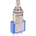 APEM - 8632A - PUSHBUTTON SWITCH, SPDT, 6A, 250VAC, SOLDER LUG