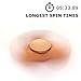 Infinity Rose Gold i5 Fidget Spinner i-Series Pro with R188 VorTech Smoothest Rated Bearings (Premium Weighted Metal Fidget Spinner)