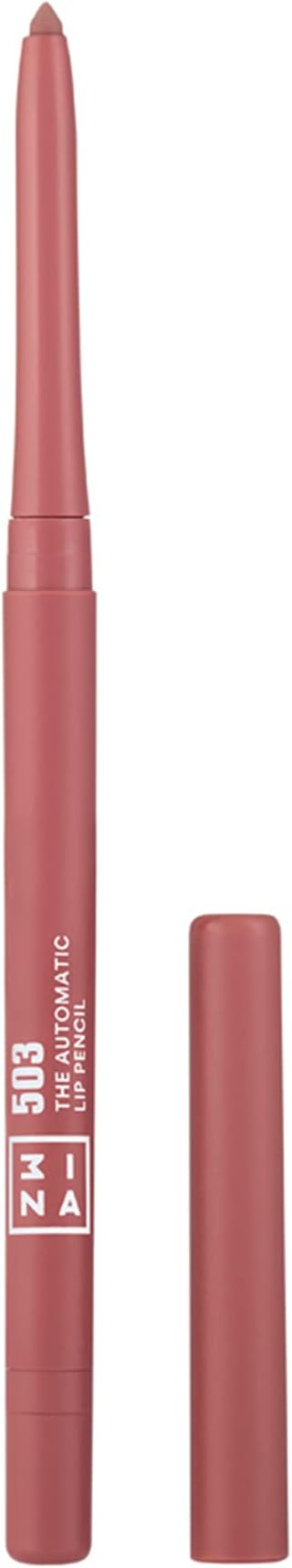 3INA Automatic Lip Pencil 503 Nude Longwearing Waterproof Vegan Cruelty Free