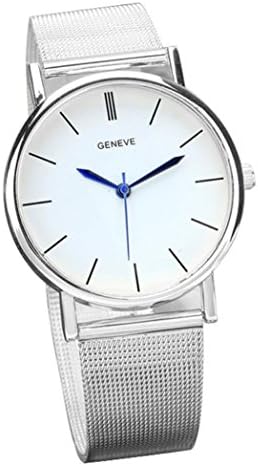 USSay ETohio Geneve Women's Fashion Watch Stainless Steel Band Quartz Wrist Watches SL