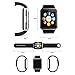 Smart Watch Bluetooth Watch Wrist Watch Phone with SIM Card Slot and NFC for Android Samsung HTC Sony LG All Smartphones (black)