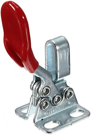 201A Antislip Handle Clamps For Woodworking Hold Down Clamp Toggle Clamp Table Saw Accessories U Shaped Bar Horizontal Metal 27Kg Toggle Clamp