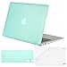 MOSISO Plastic Hard Shell Case & Keyboard Cover Skin & Screen Protector Only Compatible with MacBook Air 11 inch (Models: A1370 & A1465), Mint Green