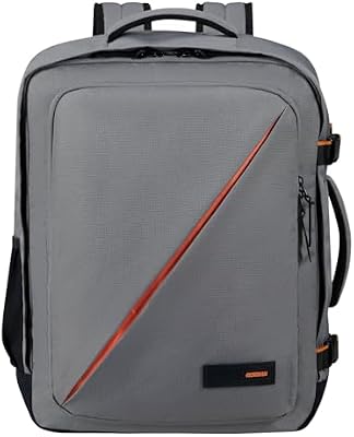 Take2Cabin - Borsa da cabina EasyJet 36 x 20 x 45 cm, 38 L, 0,70 kg, Bagaglio a mano, Zaino aereo M Underseat, Grigio (Dark Grey)