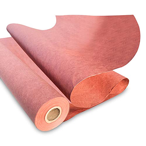 Made in USA Pink Butcher Kraft Paper Roll 17.75" x 1200" (100ft), Food