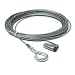 Globe Light Suspension Kit, Galvanized Steel Cable, 60 ft., Attachments Included