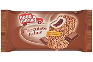 GOINSANE Good Humor Chocolate Eclair Ice Cream Bar, 4 oz. (24 count)