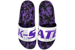 HYPE CO Hype NCAA Team Graphic and Color Unisex Quick Dry Slydr Sandal