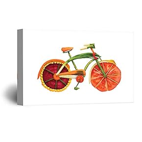 Funny Colorful Fruits Print