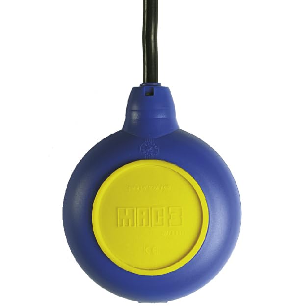 MAC3 Float Switch, Model MAC3 (5 mt), Blue, Touch Control