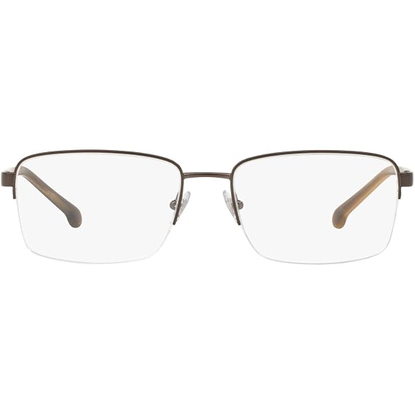Amazon.com: FUNDAMENTALS Eyeglasses F206 Brown 50MM 